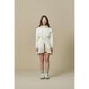 Women Light Hoodie Long Jacket  Ivory  [blake]