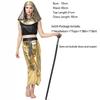 Deluxe Men Egyptian King Costume Majestic Arabian Prince Outfit For Halloween Parties**