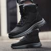 39-48 Autumn and Winter Men's Large Size Plus Velvet Rubber Bottom Winter Shoes Men's Winter Snow Boots
