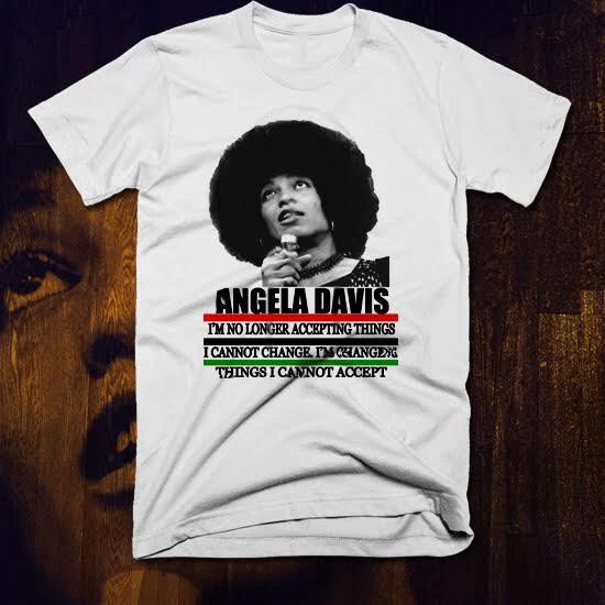Angela Davis T-Shirt Black History Month Panther Party Civil Rights New