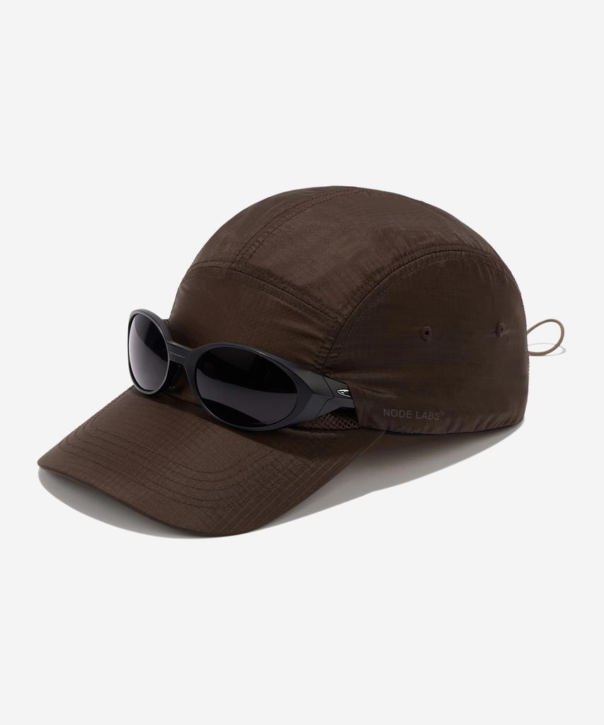 NODE LABS Dev:3 Sunglasses Cut Ball Cap_Brown