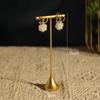 Retro Picture Frame Shape Jewelry Display Stand Earrings Necklace Organizer Rack Jewelry Counter Showcase Props
