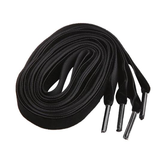 1.6cm Widely Application Shoe Laces Solid Color Simple Stylish Shoelaces