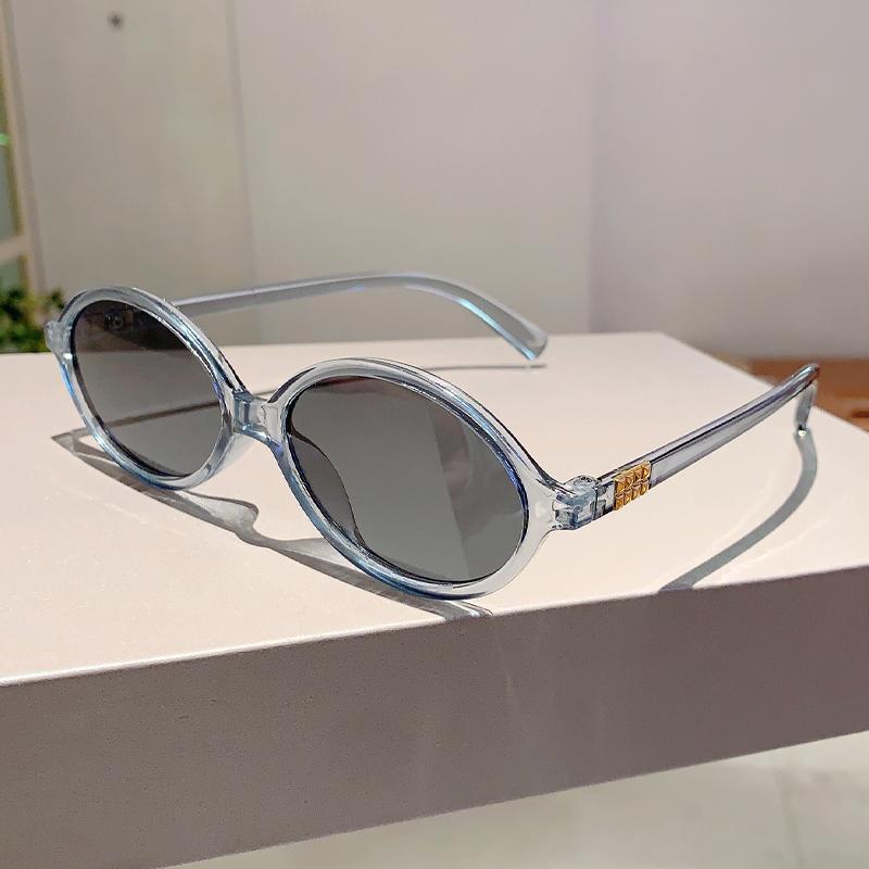 KAMMPT Vogue Leopard Sun Shades Fashion Oval Designer Women Sunglasses for Travelling Driving