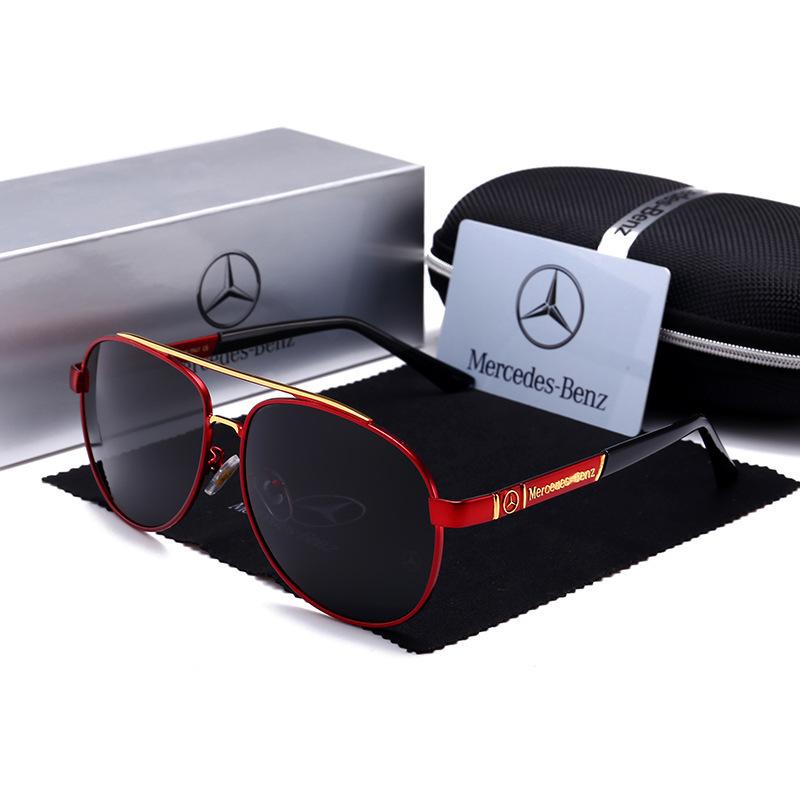 Mercedes Benz A B C E V R Klasa ML SL GLA GLB GLC GLK GLS SLK Vito Samochód Męskie i Damskie Okulary Polaryzacyjne Okulary Przeciwodblaskowe