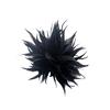 Elegant Ladies Feather Brooch Decor for Wedding Halloween