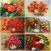 Diamond Painting 5D Diamonds DIY Flower Cross Stitch Full Round Round Drill Embroidery Colorful Handmade Home Room Wall Decor