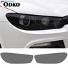 Car Headlight Protective Film Front Light Transparent Smoked Black TPU Sticker For Volkswagen Scirocco MK3 TDI R Line 2008-2017