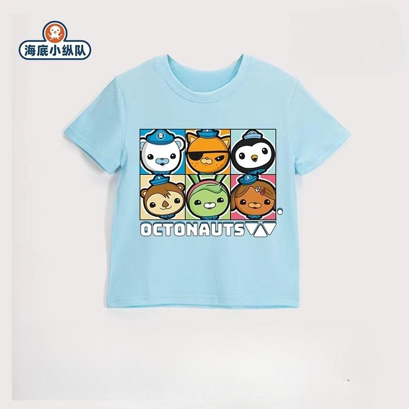 Octonauts Kids 100 Cotton TShirt New Summer Style Boys  Girls Casual Comfortable Breathable Childrens TShirt