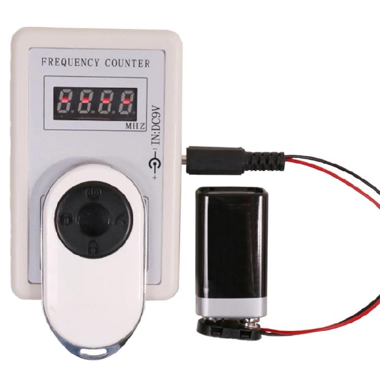 Digital Frequency Meter Counter Detector Wireless Remote Control Detector Transmitter 250MHZ-450MHZ Measuring Instrument