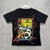 Casa dei 1000 Corpi T-shirt Horror Repint Stile Vintage Grafica Spaventosa T-shirt Unisex