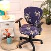 Chair Covers Universal Chair Cover Stretch Office Rotating Chair Slipcovers Cover 40*40cm