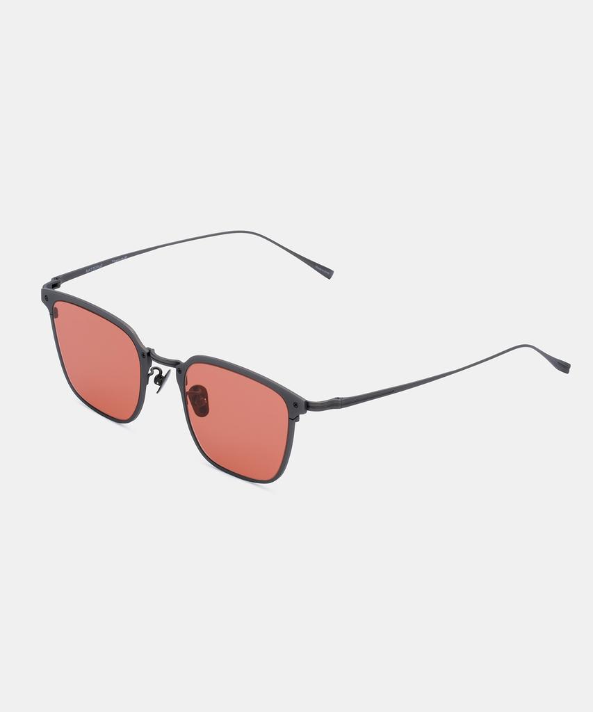 Maeteupeojeu Mp-10 Titanium Red Sunglass Darksilver