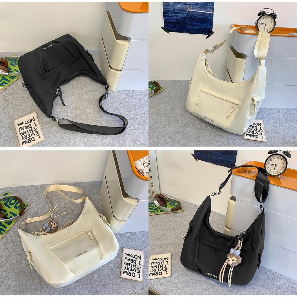 Deli S Mask Pattern Tote Bag With Polyester Material And Zipper Closure For Daily Use