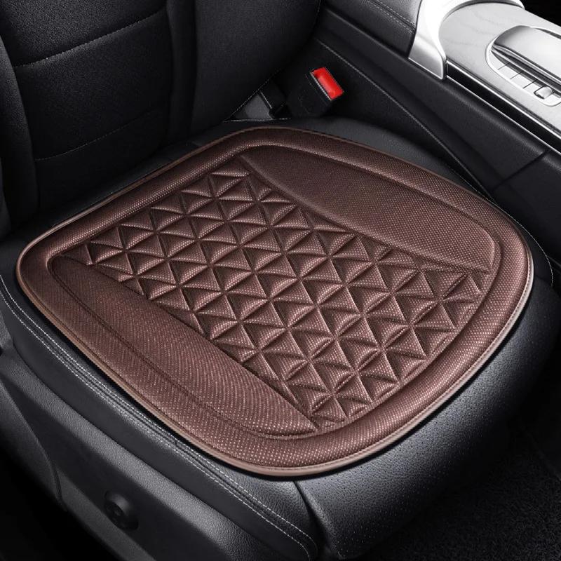 Car Seat Cushion Driver Seat Cushion with Comfort Memory Foam & Non-Slip Rubber Vehicles Office Chair Home Car Pad Seat Cover