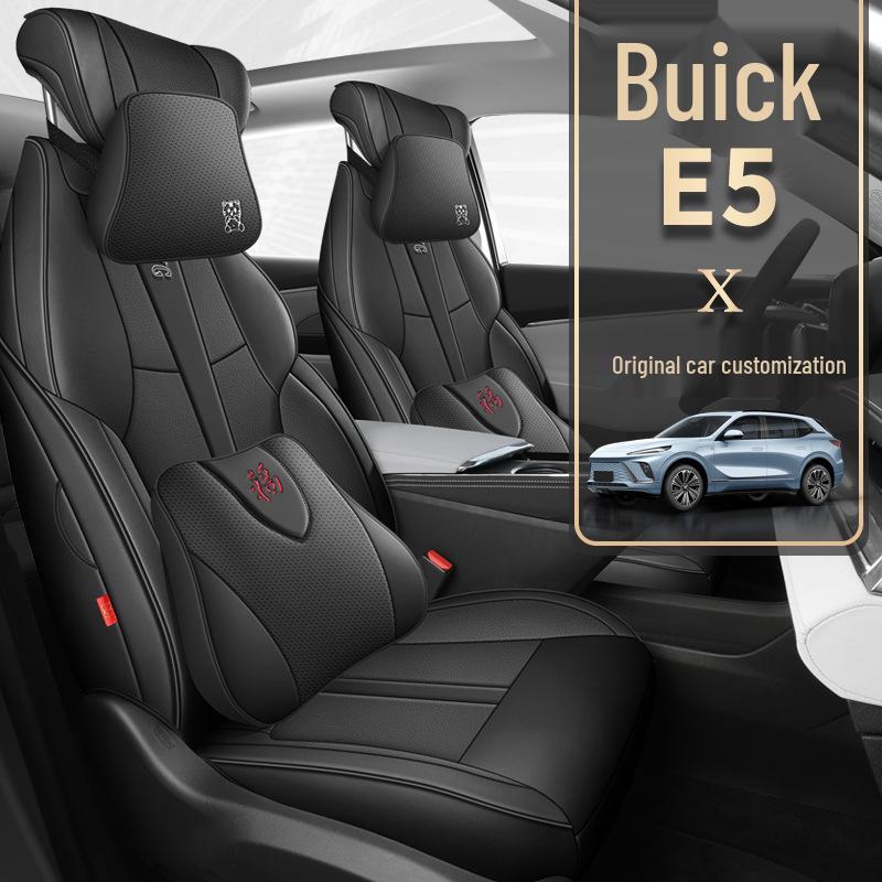 Housse de Coussin de Siège Sport en Cuir MWG Buick E5 - Toutes Saisons, Élégante et Ajustement Sur Mesure