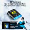Batteria 2000mAh Per Gopro Hero 9 10 11 12 Batteria per Fotocamera con LCD Scatola Caricabatterie Rapido a 3 Slot Per GoPro Hero12 11 Fotocamere Sportive