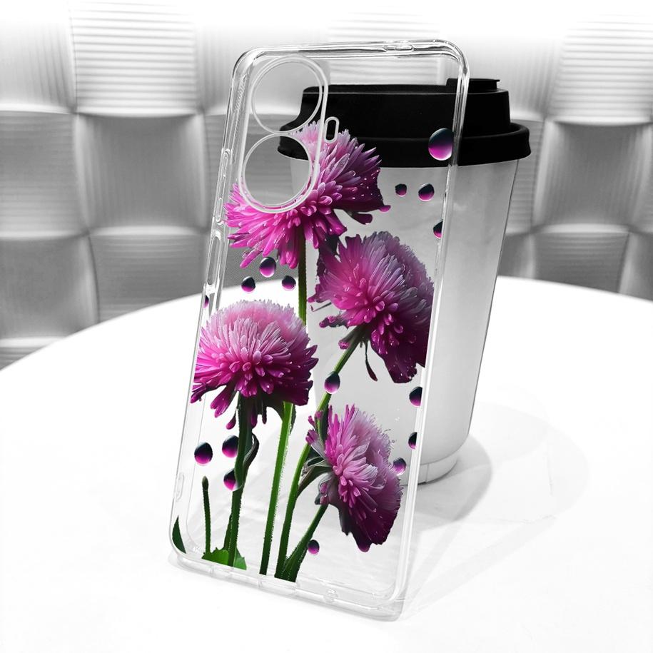 For Cover Realme 10 Pro Plus 5G Phone Case Fashion Butterfly Flower Soft Clear Silicone Funda For Realme 10 Pro 10Pro+ 5G Bumper