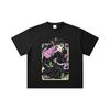 260 GSM Double Yarn 32 Count 100% Cotton Demon Slayer V77 Kanao Print Unisex Heavy Cotton T Shirt