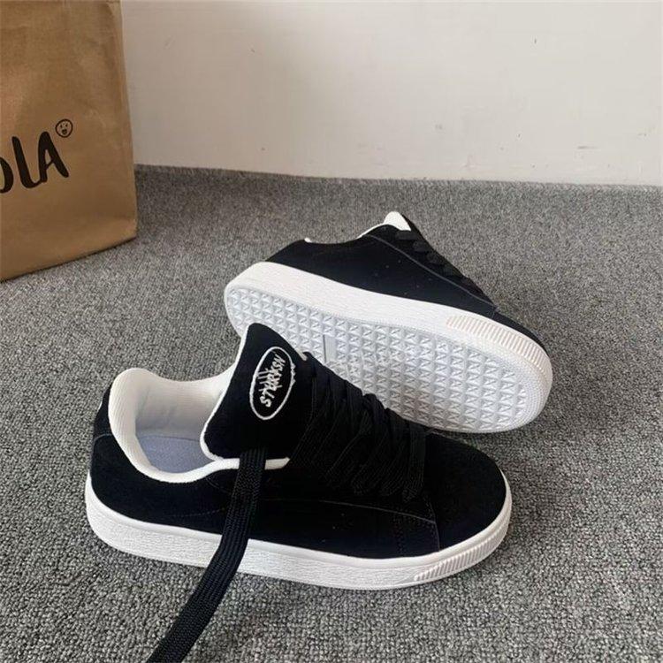 Nouvelles chaussures de skateboard rétro noires de niche pour le printemps, nouvelles chaussures décontractées pour la photographie de rue chinoise, étudiants