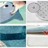 Ocean Beach Scallop Starfish Kitchen Mat Home Decor Carpet for Living Room Bedroom Bedside Foot Non-slip Bathroom Doormat Carpet