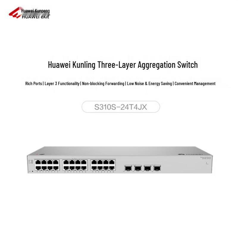 Huawei Kunling S310S-24T4JX Managed Enterprise Switch