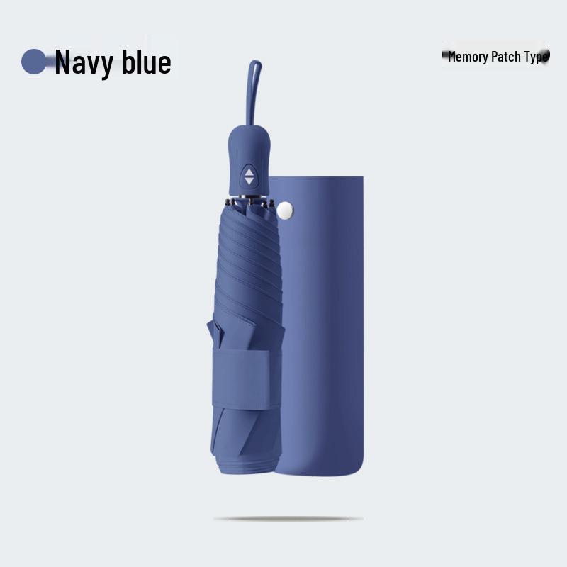 Ultra-Light Automatic Non-Folding 3-Fold Sun & Rain Umbrella with UV Protection - Unisex
