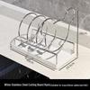 Brangdy Kitchen Pot Lid & Cutting Board Rack
