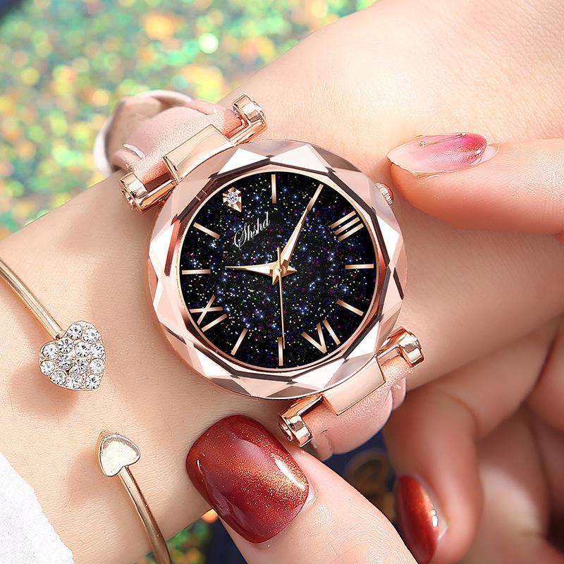 Trendy Korean Roman Numeral Ladies' Student Watch