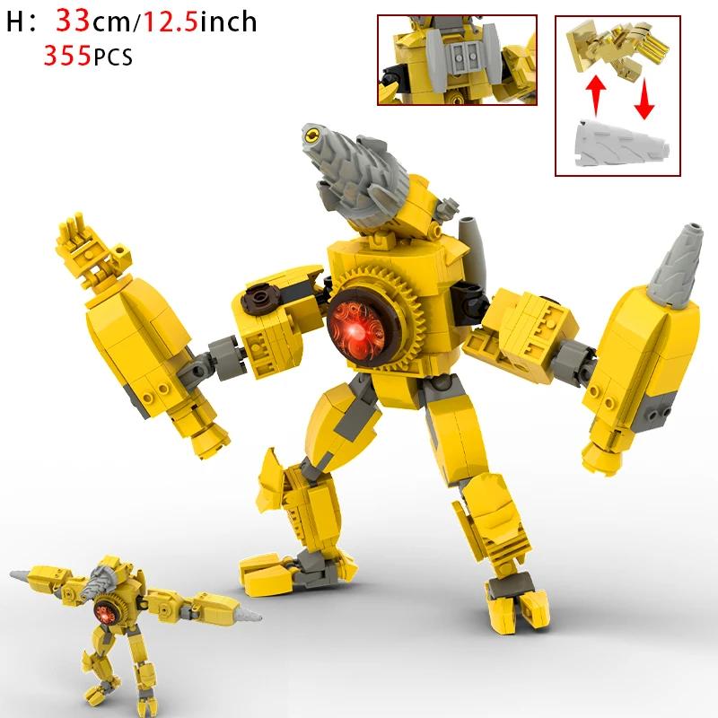 Moc Skibidi Toilet Action Figures Builing blocks,Camerman Titan Speakerman Surveillance Man TVMan Boys Bricks Toys For Kids Gift