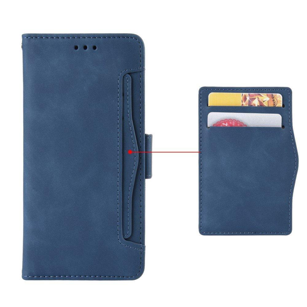 Flip Case for Xiaomi Poco X5 Pro 5G, Card Slot, Blue
