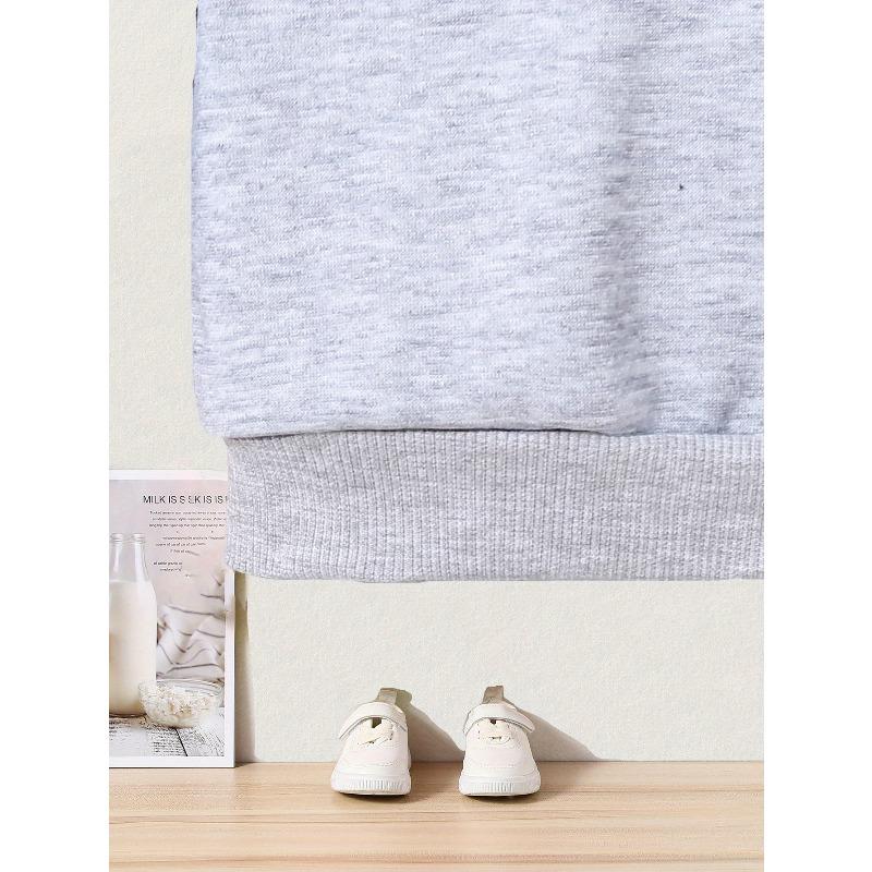 Spring/Autumn Cartoon Print Round Neck Sweatshirt Sportswear