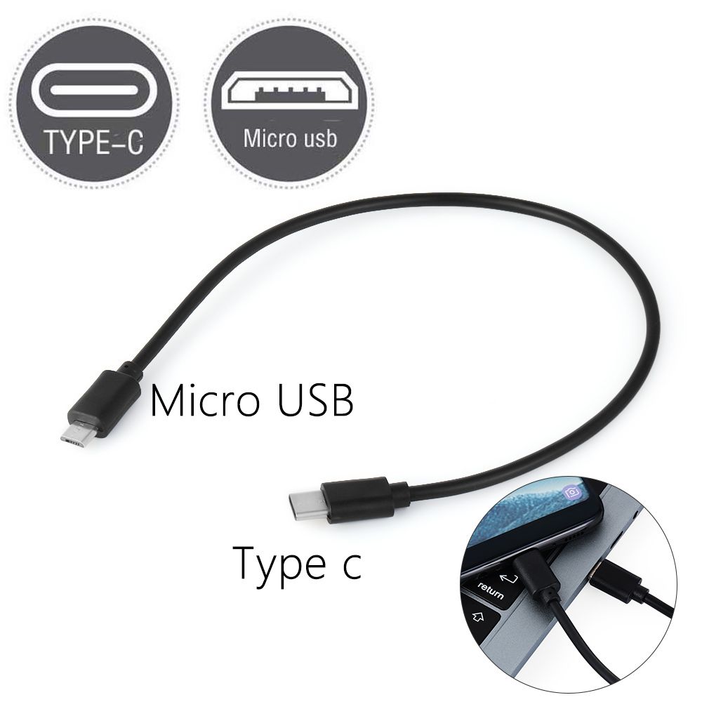 U Disk Smartphones Connector USB Type-C Adapter OTG Cable Data Wire Charger Cord