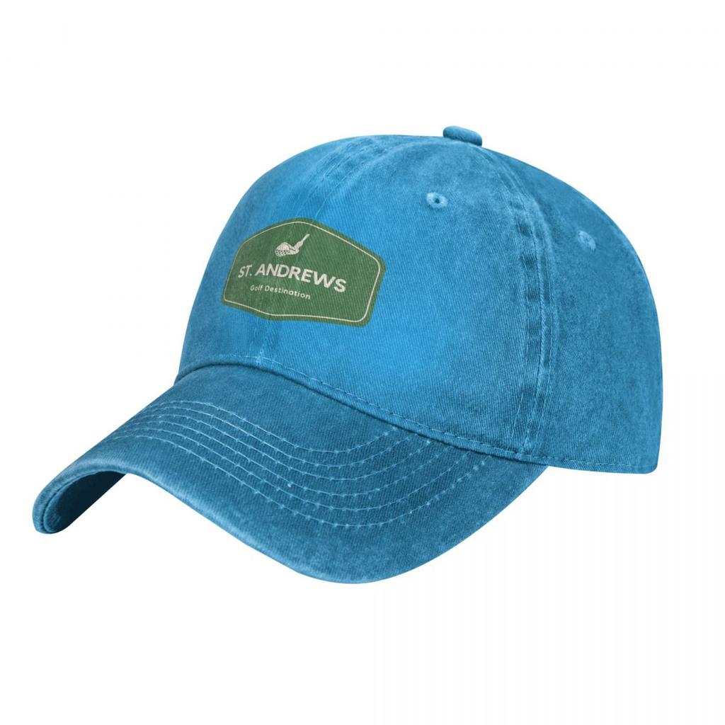 St Andrews In Scotland - Golf Old Course Travel Destination Logo Baseball Cap Golf Hat Unisex |-F-| Women'S Cap Unisex'S
