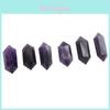 Natürlicher Lila Amethyst Quarz Kristall Spitze Stab Obelisk Schöner Heilturm 4cm