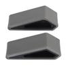 2Pcs Ventilated Design Laptop Riser Plastic Portable Laptop Stand Portable Laptop Stand  Desktop Use