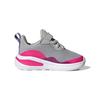 adidas Fortarun Elastic Lace Top Strap Comfortable Lightweight Durable Low-Top Walking Shoes Baby Shoes Gray H04131
