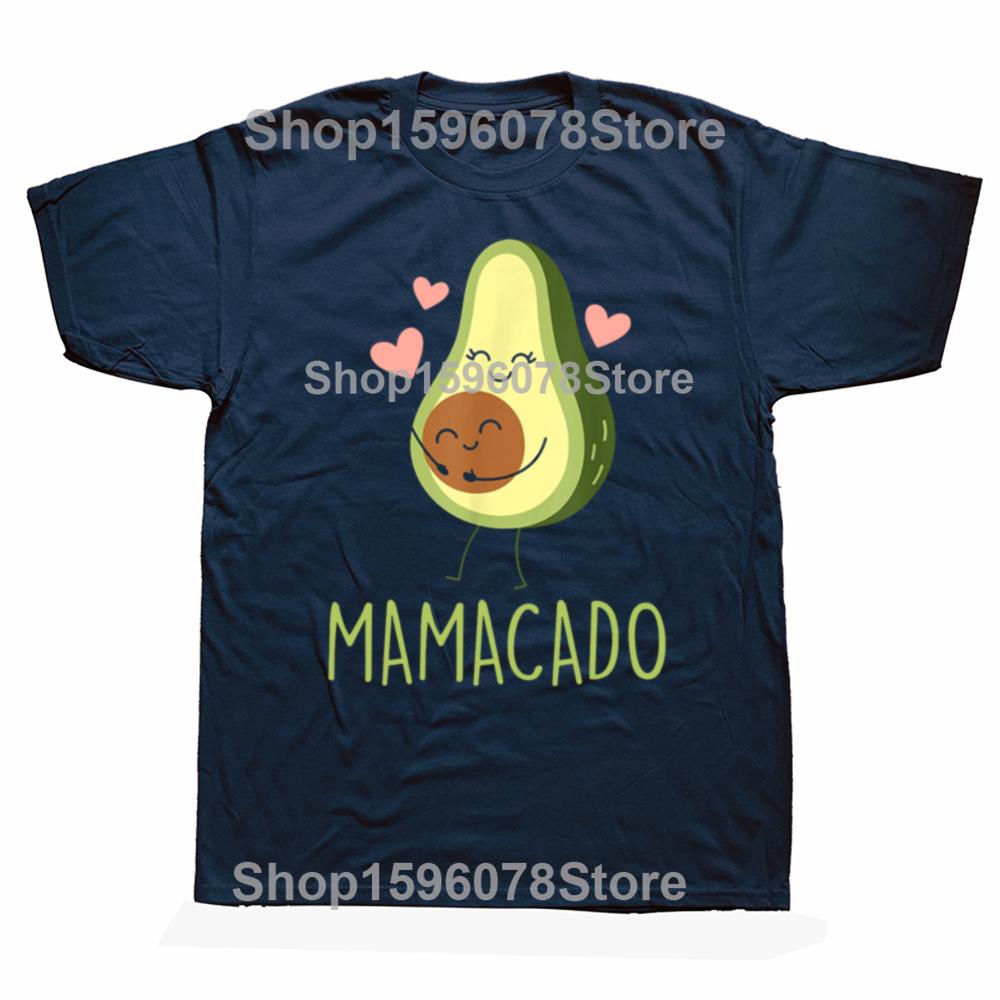 Funny Avocado Mom Pregnancy AnnounceUnisext T Shirts Unisex Women Cotton Humor Streetwear Tee Shirt Short Sleeve Unisex Loose Clothing