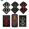 Viking Arrow 3D Rubber Patch with Velcro – Oracle Bone Script Square Patch for Bags and Outdoor Gear.