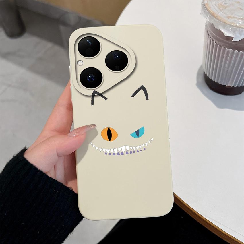 Phone Case For Huawei Pura 80 Pro Nova Y70 Y90 Y61 Y72 4E 5T 6 7 8 9 SE Cute Owl Pattern Soft Silicone Anti Drop Protective Back Cover For Huawei Capa
