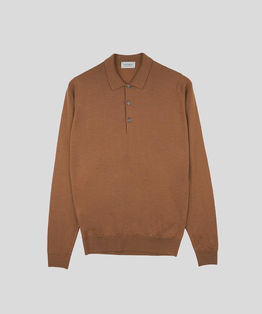 Jonseumedeulli Belper Merino Wool Polo Shirt Knit Heritage One 11 Colors