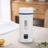 Portable Electric Heating Kettle Tea for Home Office Camping White