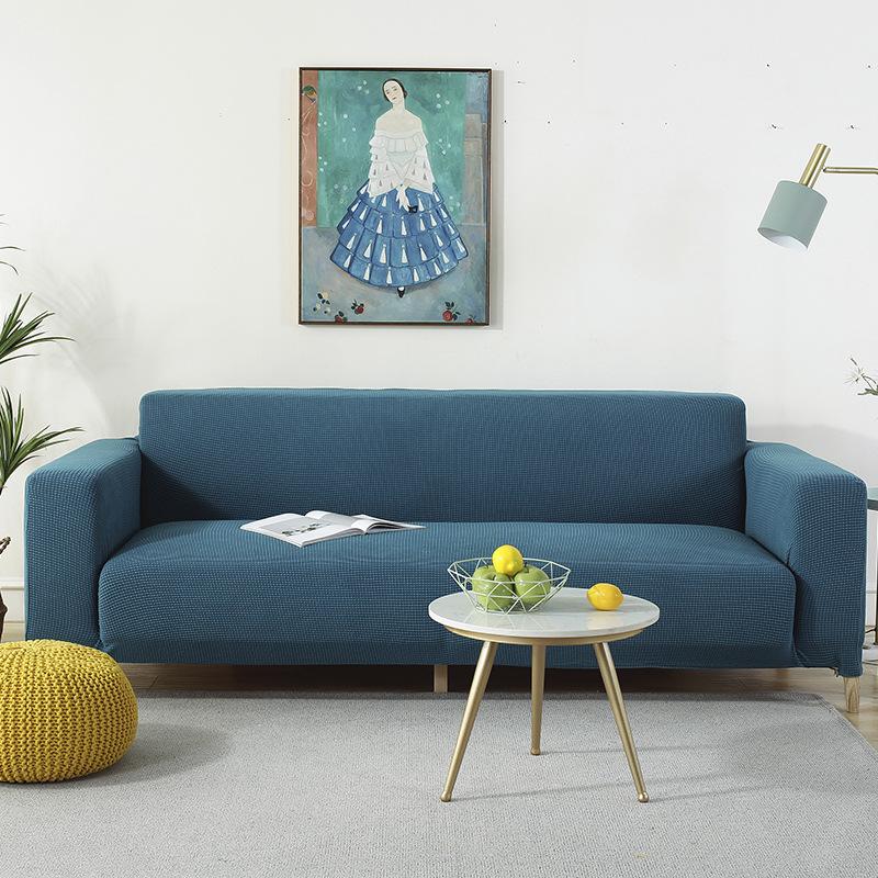 Sofa Cover Elastic For Living Room Home Jacquard Stretch Slipcovers Corner Couch Covers 1/2/3/4 Seater L Shape Free Shopping