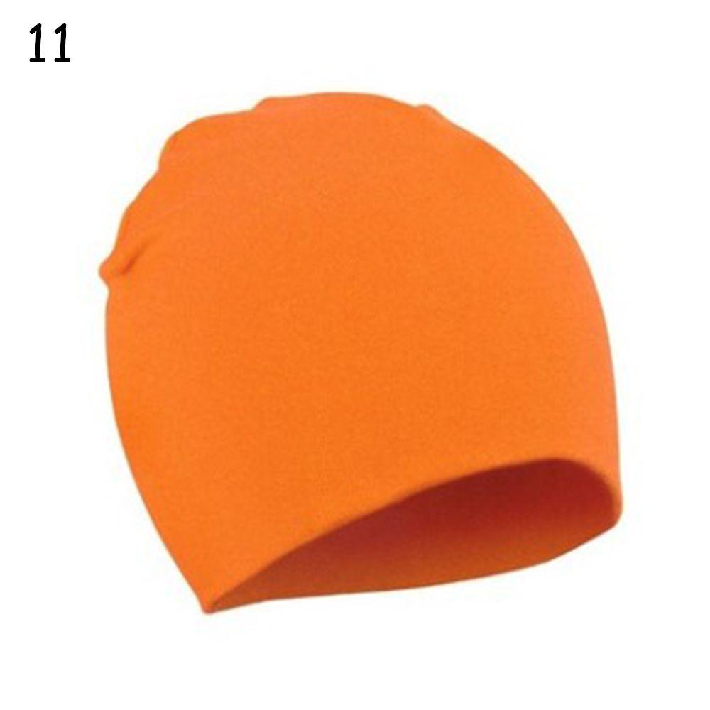 Girl Cotton Outdoor Ski Woollen Baby Head Cover Knitted Caps Winter Warm Beanies Kids Slouchy Hat