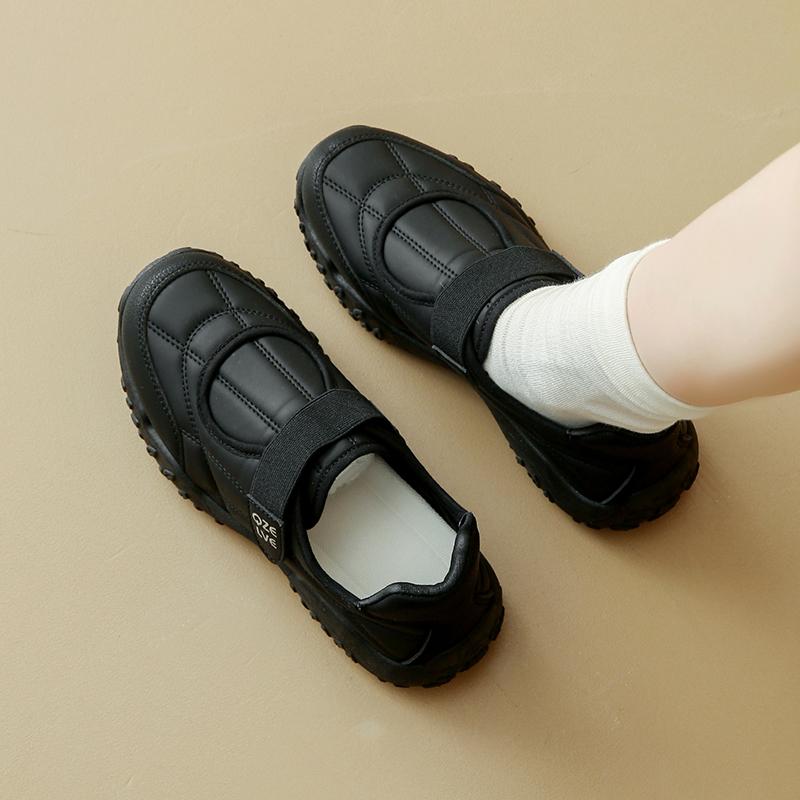 Fashion CRLAYDK Fashion Women's Sneakers Casual Comfortable Slip On Shoes Walking Hook&Loop Tennis Ladies Flat Sports Running Loafers