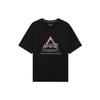 Li-Ning Wade Series Alphabet Print Casual Loose Sports Round Neck Short Sleeve T-Shirt Unisex Tops Black AHSS811-5