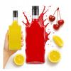 20X Wave Bottles 500 Ml + Cap For Moonshine Tinctures Wine Juice Liqueurs 0.5L