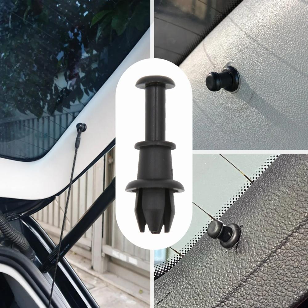 4 Stück Auto Kofferraum Halteband Befestigungsclip Hutablage Schnur Kordel 1M6867574A Für VW Golf MK5 MK6