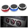 3Pcs Heater Blower Fan Control Knob Replacement Suitable for Ford-Focus Air Conditioner Control Knob Replace Knob