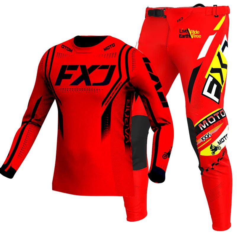 Motocross Gear Set for Kids 4 5 6 7 8 9 10 11 12 13 Years Youth Child Motorcycle Boy Girl Jersey Pant Kits Racing Suit Off-road Enduro MX MTB